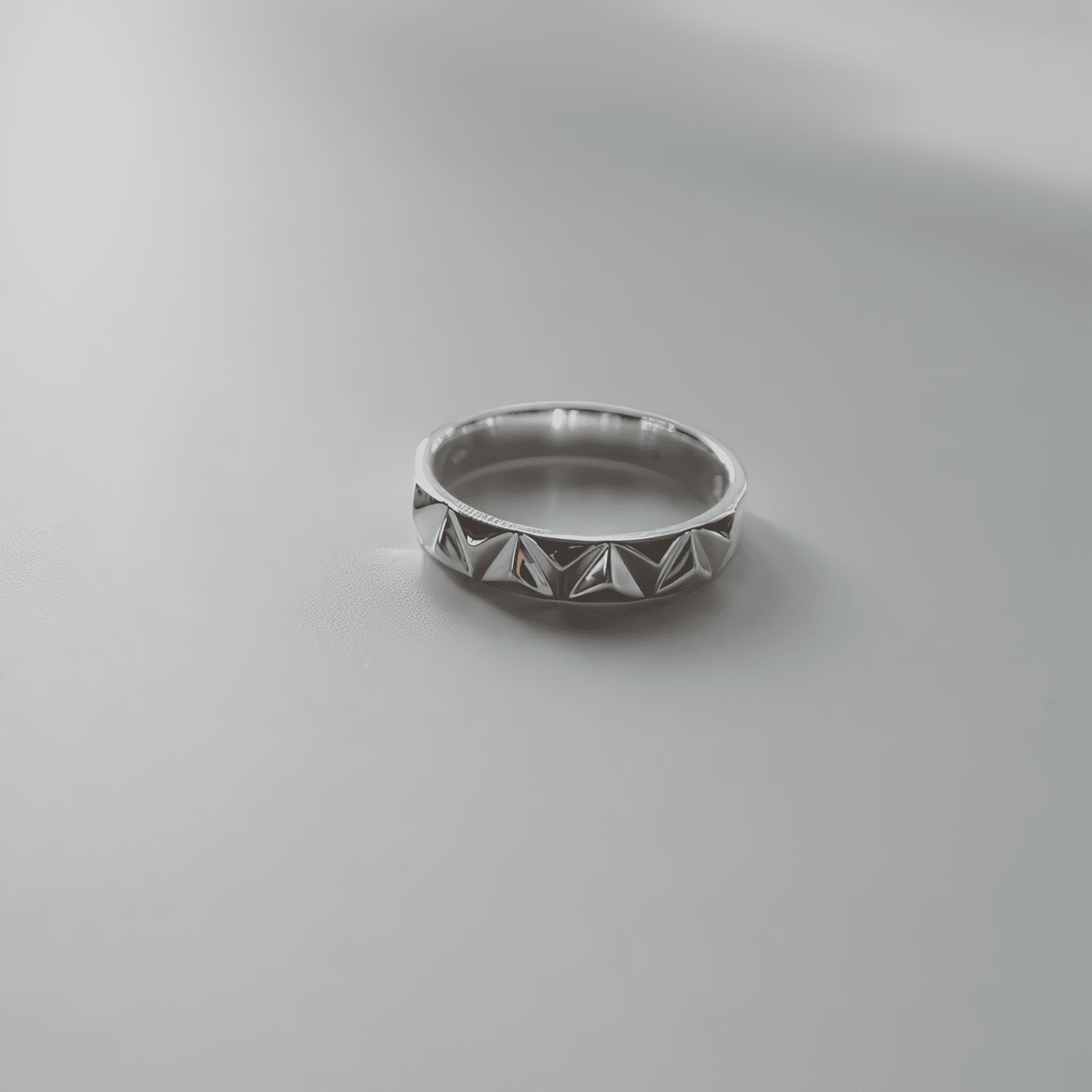 BAND RING PRONGS - SILVER 925