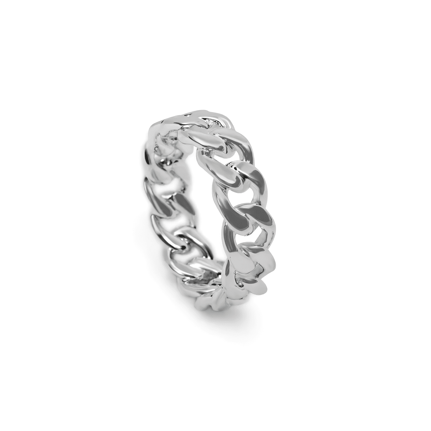 ELEGANT CHAIN RING- SILVER 925