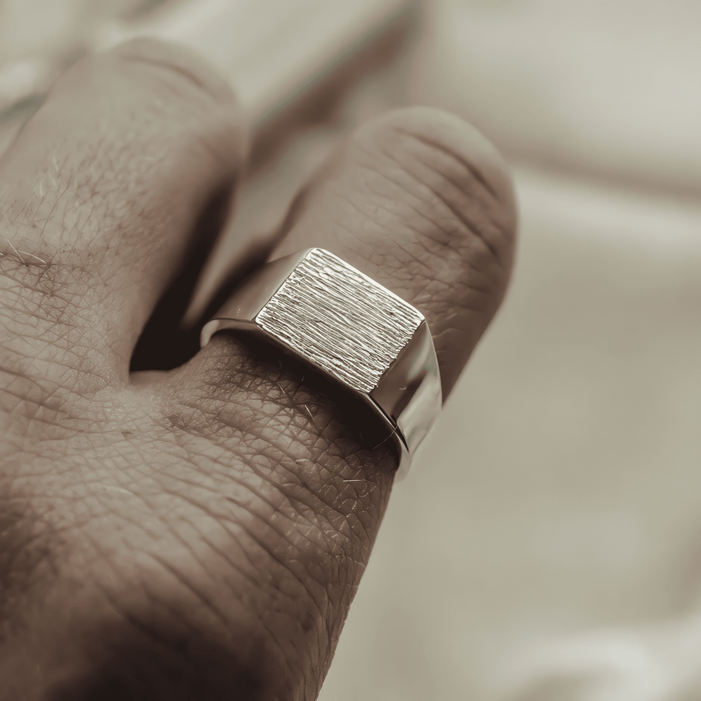 RAW STYLE PREMIUM RING - SILVER 925