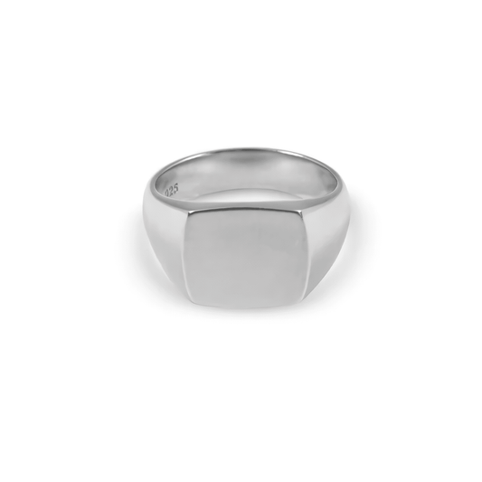 SILVER MATT RING - SILVER 925