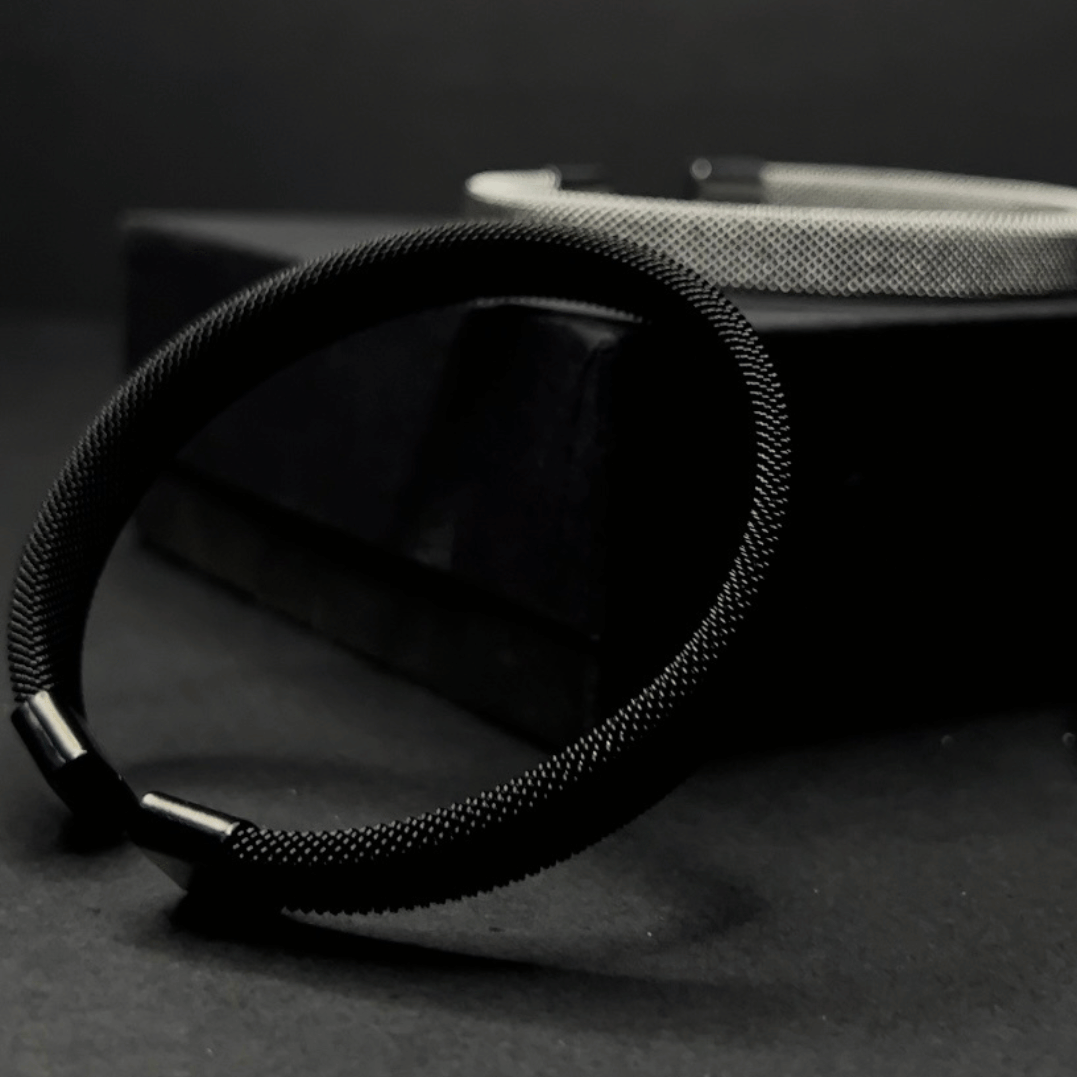 Black Noir Band - Pure Stainless Steel