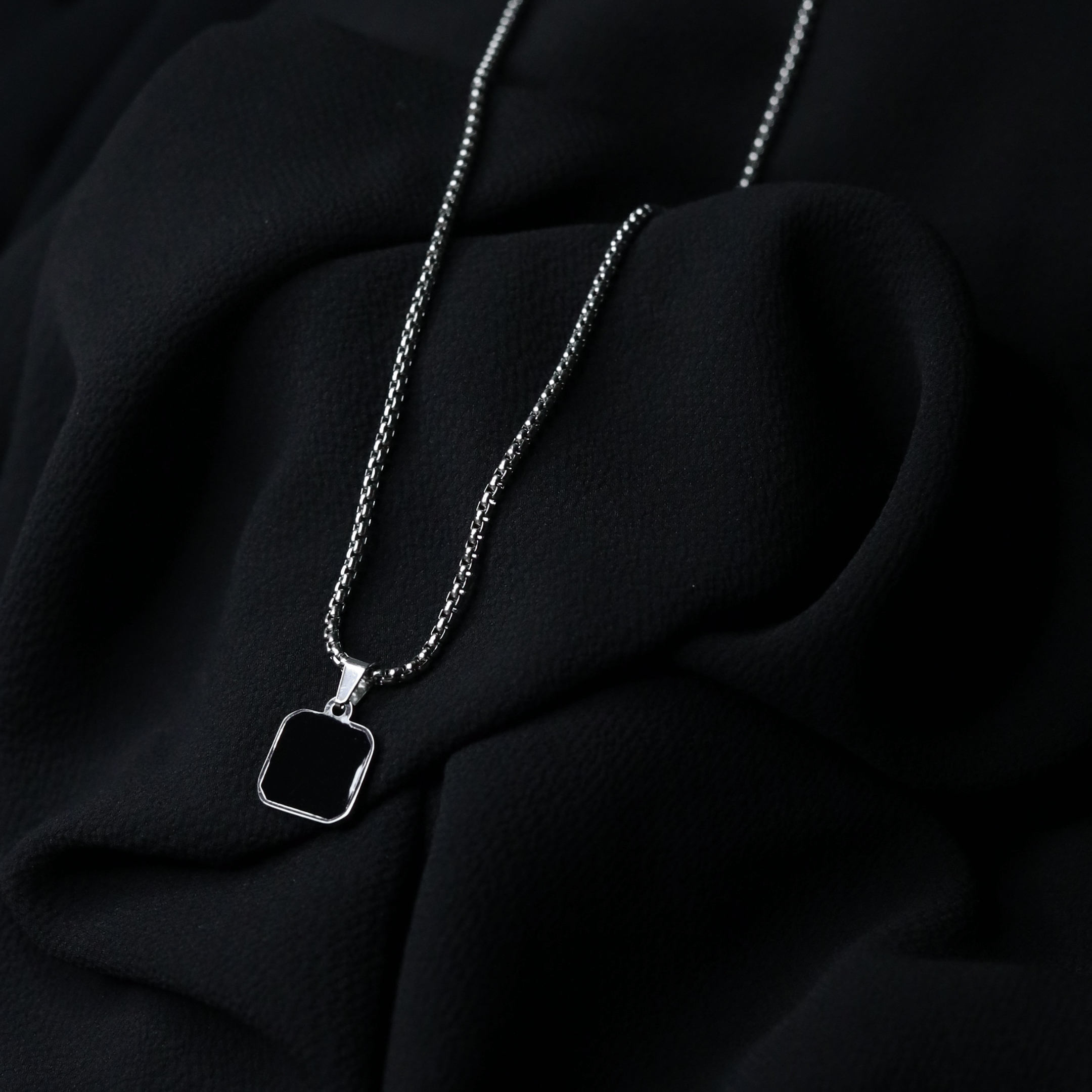 Black Stones Locket
