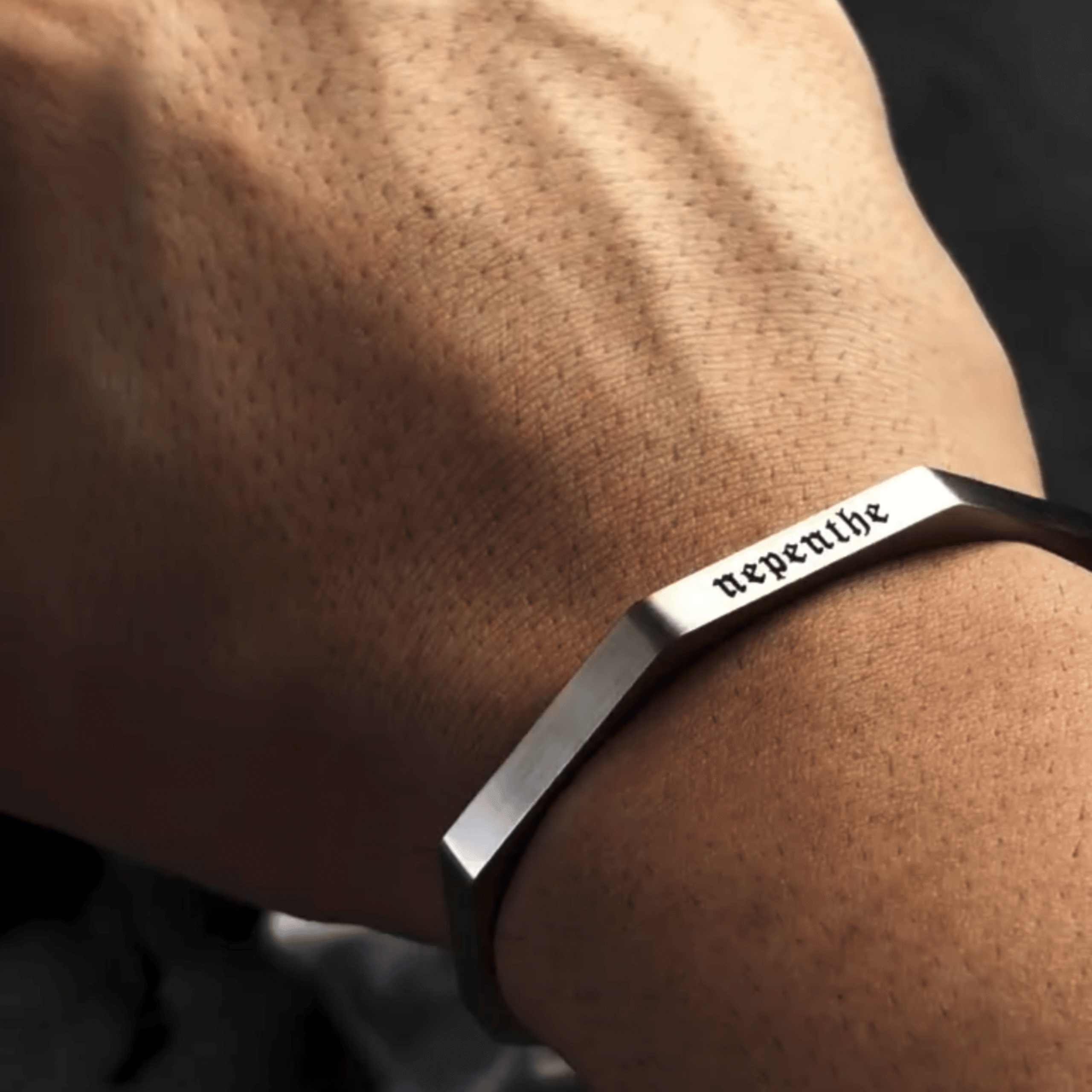 Hexagon Bangle