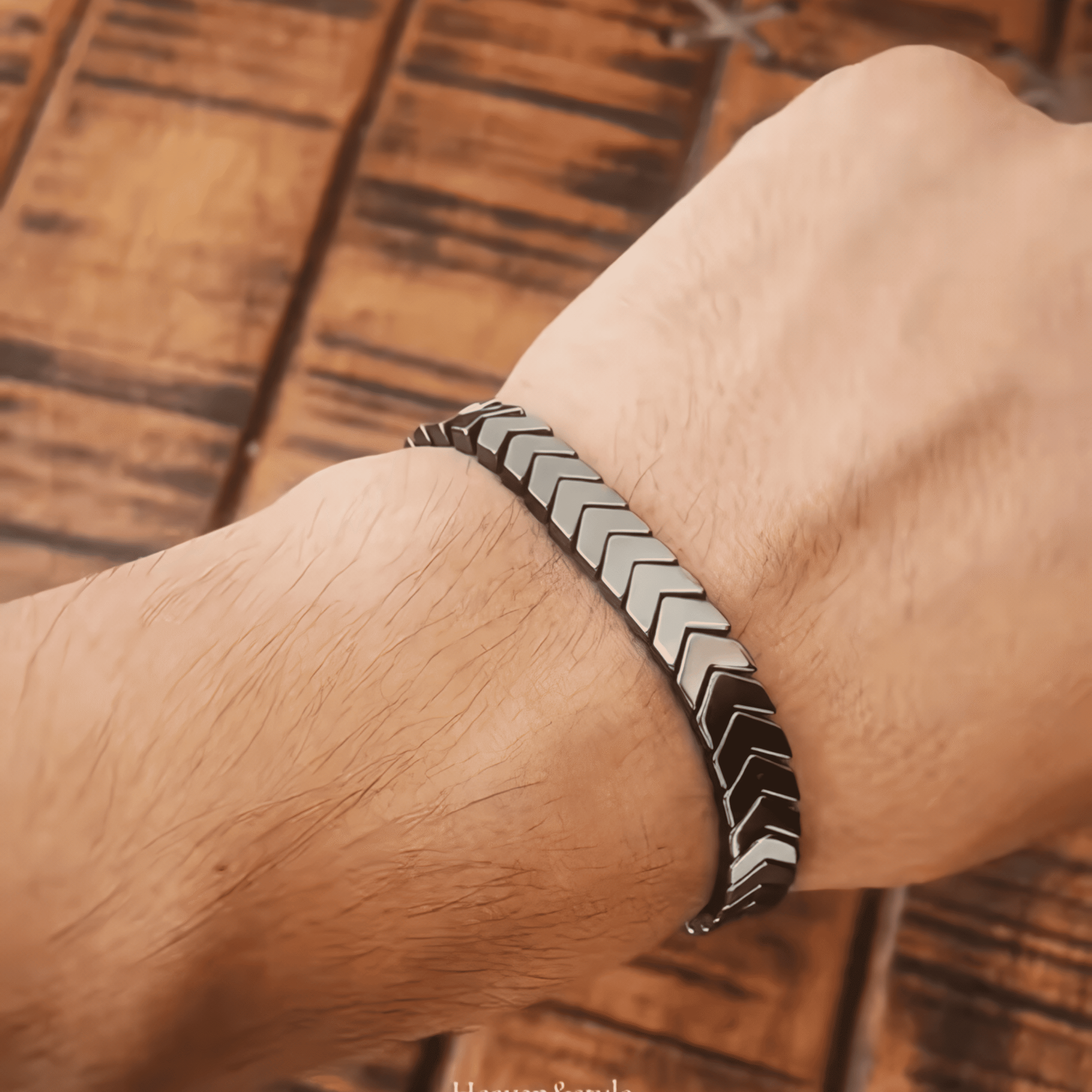 hematite Arrow Bracelet