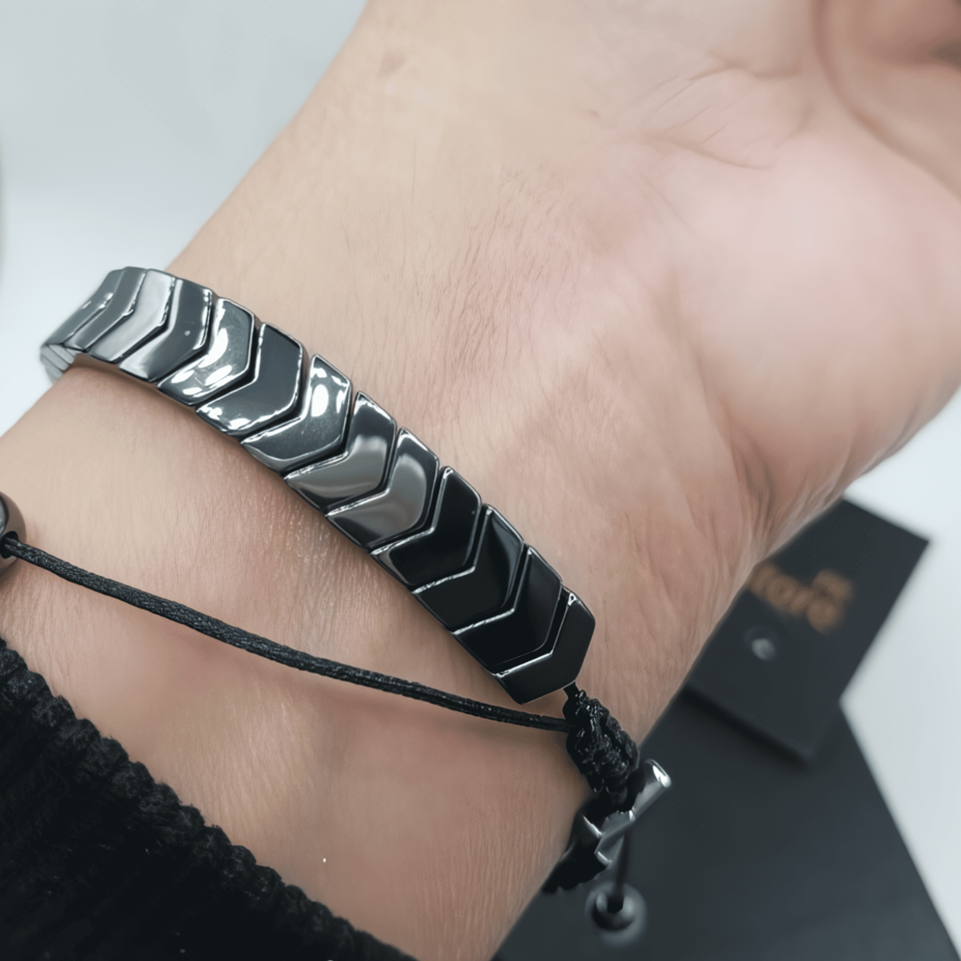 hematite Arrow Bracelet
