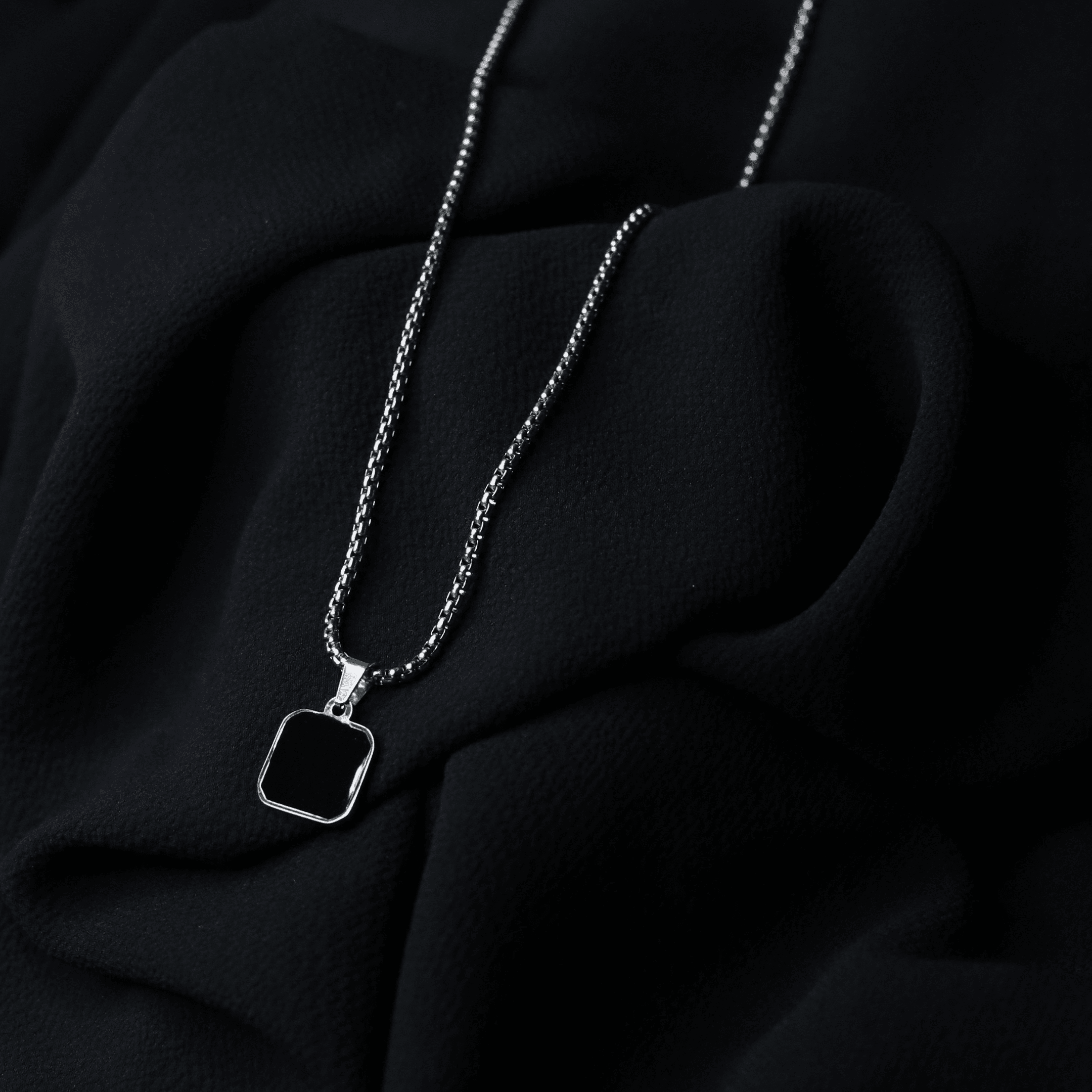 Black Stones Locket